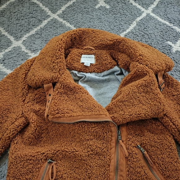 Anthropologie Marrakech Sherpa Jacket XS - Picture 4 of 10